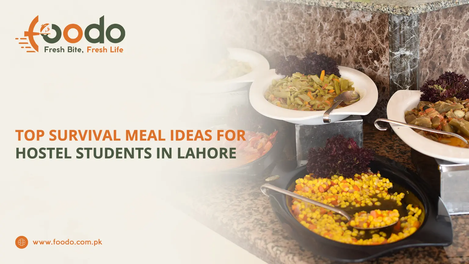 Top survival meal ideas for Lahore hostel students: desi platter with biryani, daal chawal, chapati rolls, egg fried rice, veggie sabzi for affordable healthy lunch