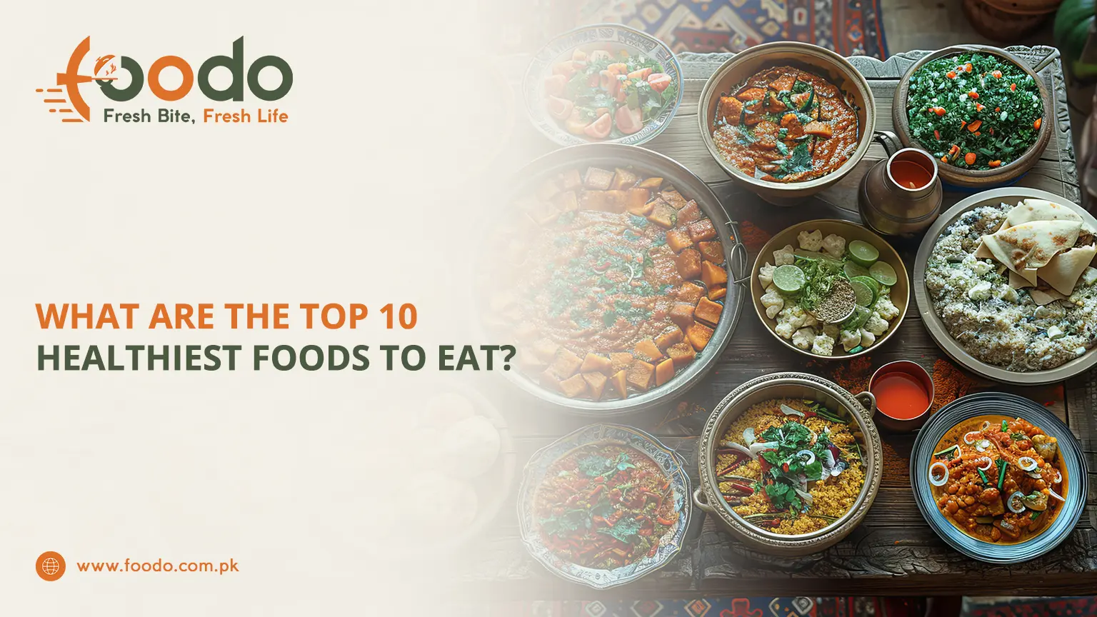 Vibrant top 10 healthiest foods platter: spinach saag, daal lentils, brown rice, sweet potatoes, nuts, eggs, fatty fish curry, berries fruits, and seasonal desi healthy meals