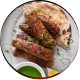 Chicken Kabab With Rotti