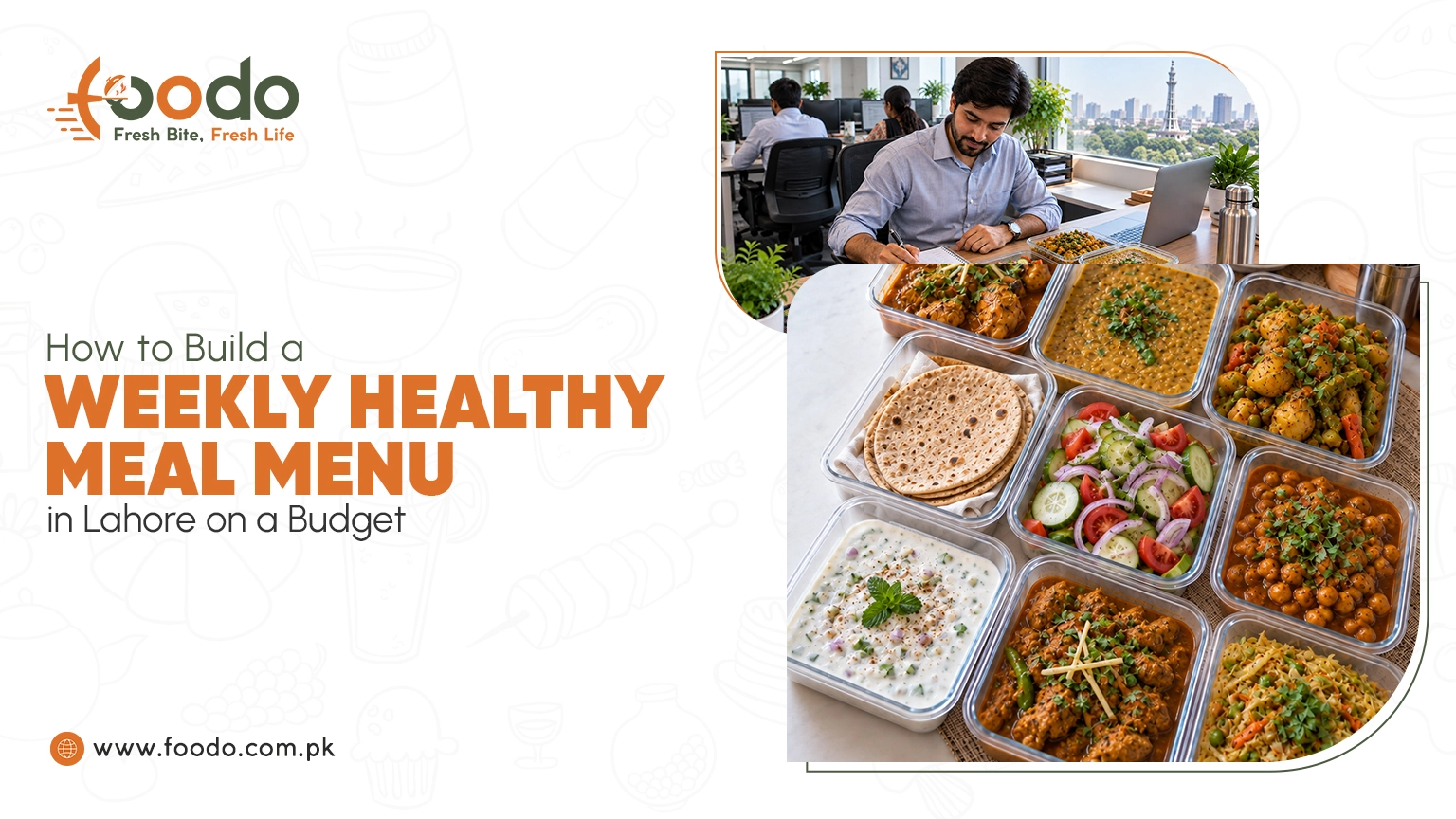 healthy meal menu